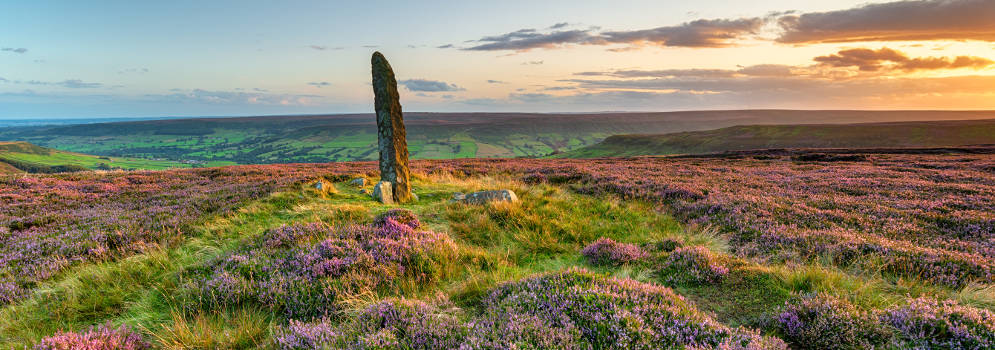 Blakey Ridge in het North York Moors National Park, Engeland